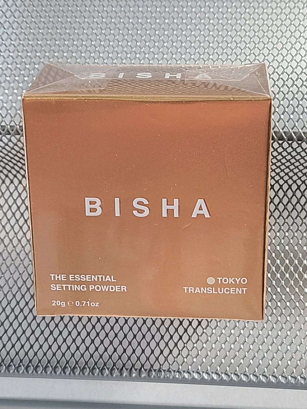 BISHA The Essential Setting Powder - Tokyo Translucent Sealed NIB 20g/.71oz